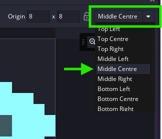 Changing Sprite Origin